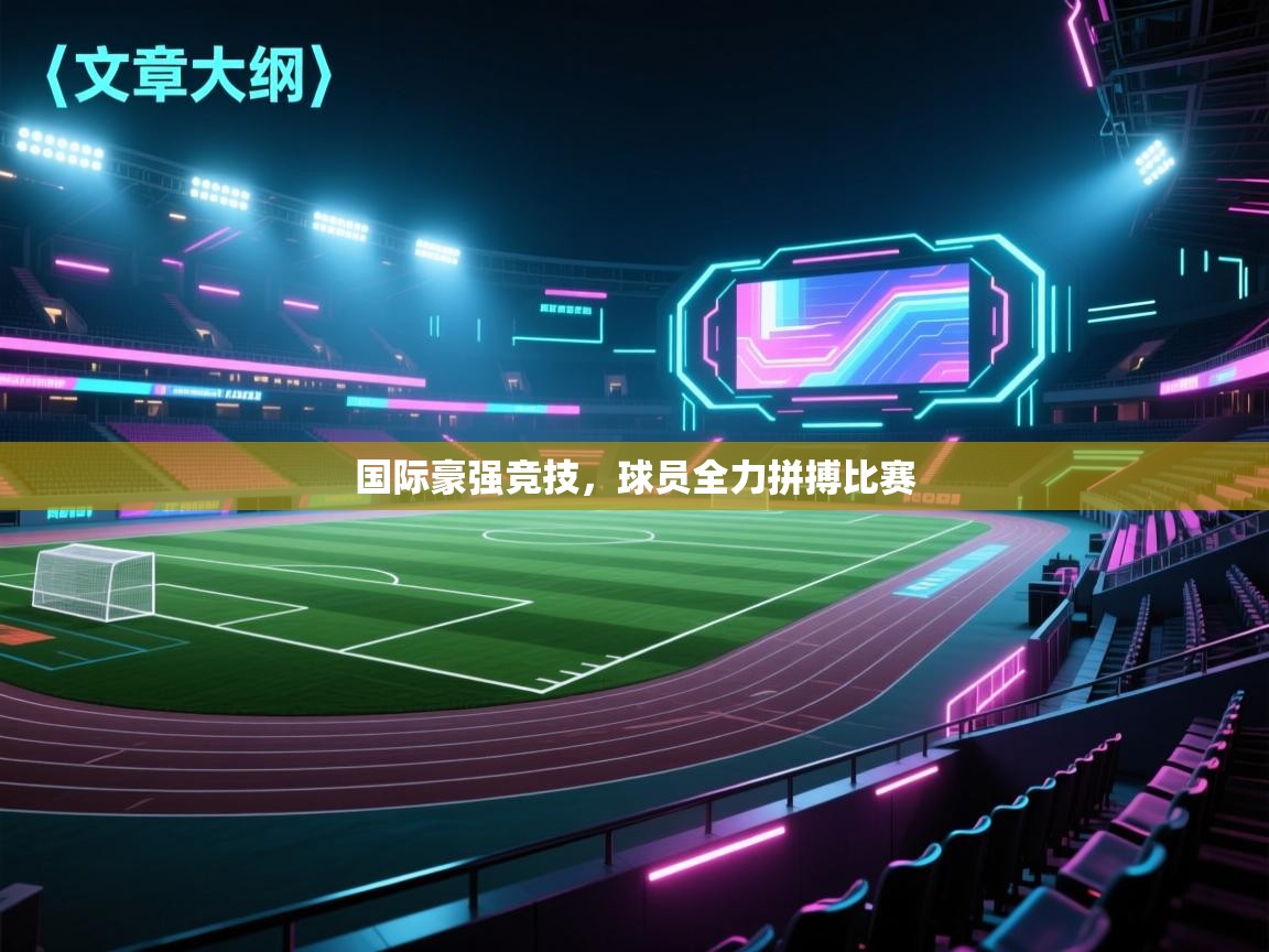 国际豪强竞技，球员全力拼搏比赛