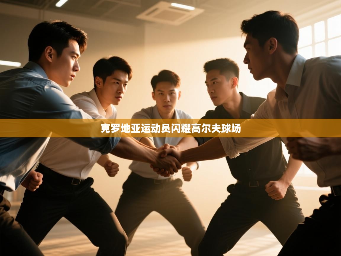 克罗地亚运动员闪耀高尔夫球场